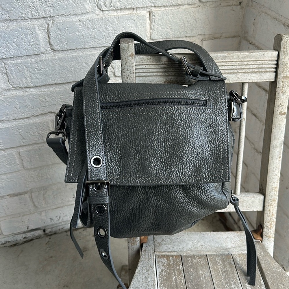 Alessandro Mari Italian made Messenger Crossbody bag